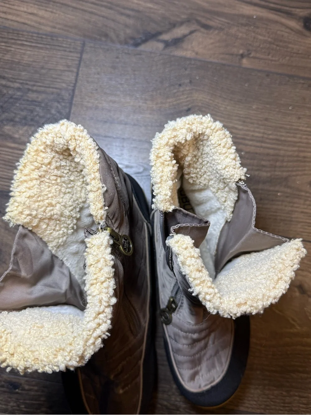 JBU By Jambu Taupe Snowbird Boots Snowboots Weather Ready Size 6M